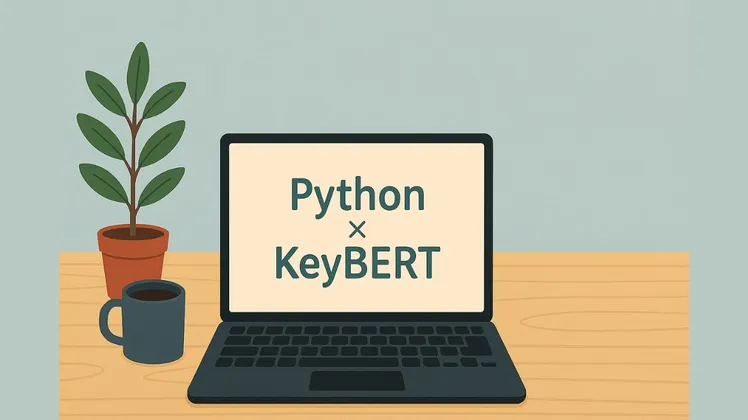 【副業実験記#7】Python＋KeyBERTで日本語テキストからキーワードを抽出してみた話