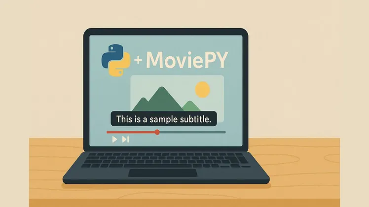 【副業実験記#9】Python＋MoviePyで字幕付きの動画を自動生成してみた話
