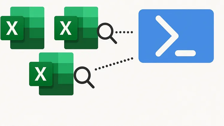 PowerShellで複数のExcelファイルを一括検索する方法【Microsoft Officeインストール前提】