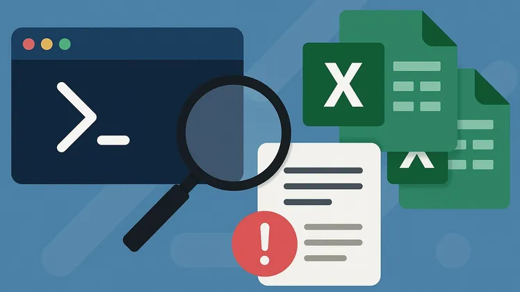 PowerShellで複数のExcelファイルを一括検索する方法【ログ出力・エラー処理付き版】