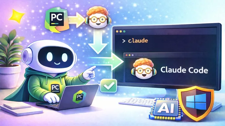 PyCharmとClaude Code CLIをClaude Codeプラグインで連携する方法【Windows】【初心者向け】
