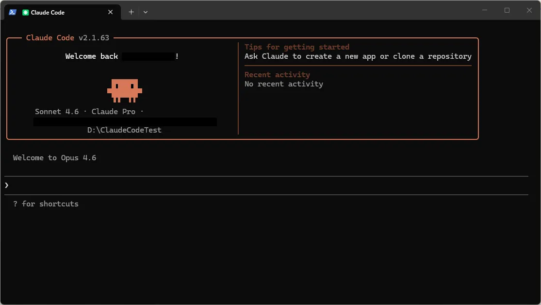 Claude Code CLIが利用可能になる操作の画面キャプチャ